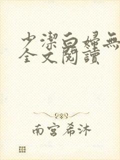 少洁白妇无删减全文阅读