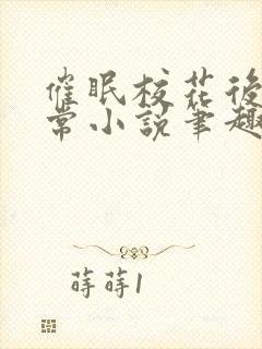 催眠校花后的日常小说笔趣阁