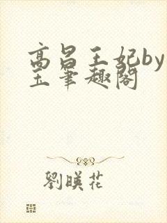 高昌王妃by黛玉笔趣阁