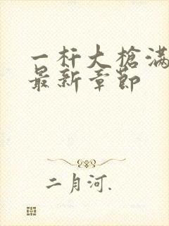 一杆大枪满屋扫最新章节