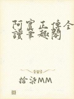 阿宾正传全文阅读笔趣阁