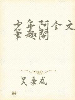 少年阿全文免费笔趣阁