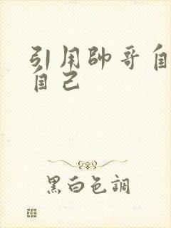 引用帅哥自己玩自己