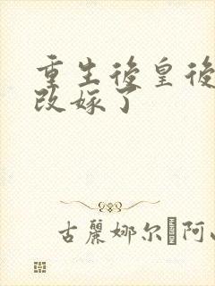 重生后皇后娘娘改嫁了