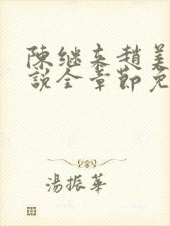 陈继来赵美媛小说全章节免费阅读