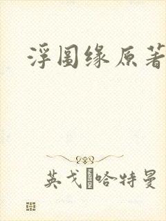 浮图缘原著小说