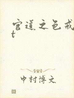 官道之色戒txt