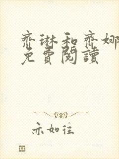 齐琳和齐娜全文免费阅读