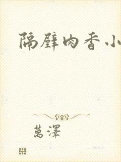 隔壁肉香小说
