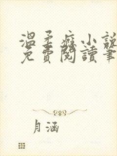 温柔瘾小说全文免费阅读笔趣阁