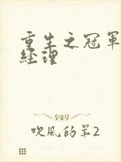 重生之冠军篮球经理