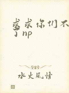 求求你们不要做了np