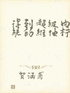 得到超级肉禽系统的维他柠檬茶