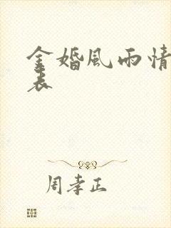 金婚风雨情演员表