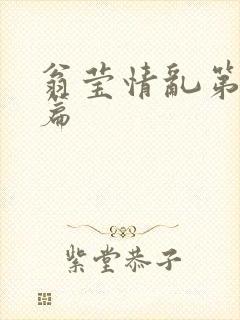 翁莹情乱第全部篇