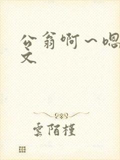 公翁啊～嗯啊h文