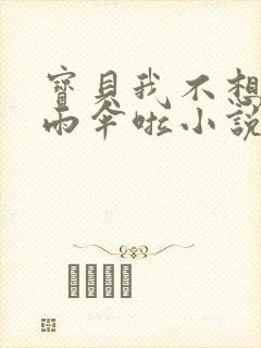 宝贝我不想带小雨伞啦小说