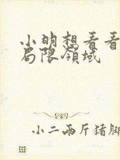 小明想看看永久局限领域