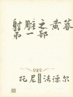 射雕之黄蓉新传第一部