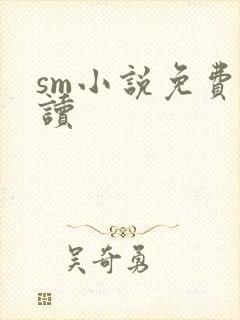 sm小说免费阅读