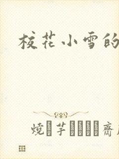 校花小雪的小说