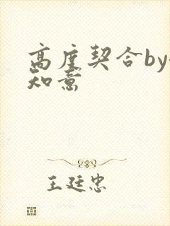 高度契合by洛知意