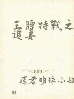 王牌特战之军少追妻