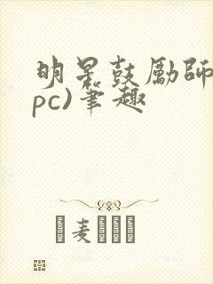 明星鼓励师(npc)笔趣