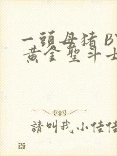 一头母猪 BY 黄金圣斗士