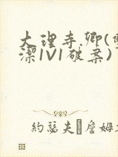 大理寺.卿(双洁1V1破案)