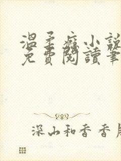 温柔瘾小说全文免费阅读笔趣阁