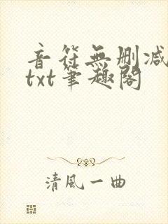音符无删减全文txt笔趣阁