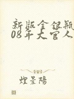 新版金银瓶2008年大官人