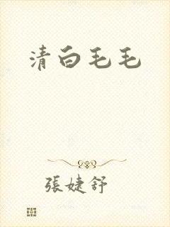 清白毛毛