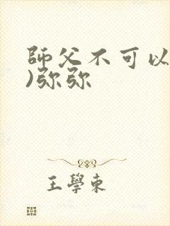 师父不可以(限)弥弥