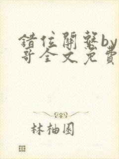 错位关系by东哥全文免费阅读