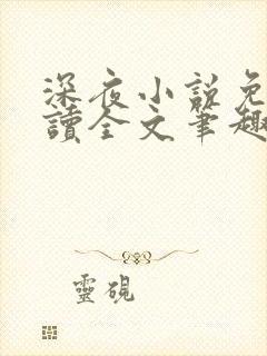 深夜小说免费阅读全文笔趣阁