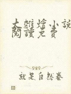 大杂烩小说全集阅读免费