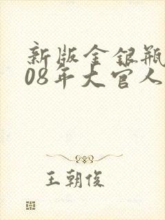 新版金银瓶2008年大官人