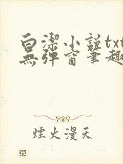 白洁小说txt无弹窗笔趣阁