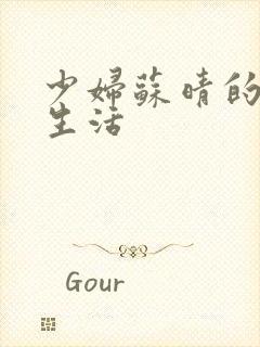 少妇苏晴的性荡生活