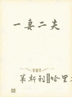 一妻二夫