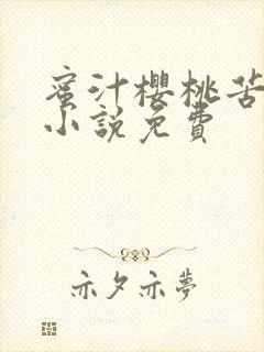 蜜汁樱桃苦咖啡小说免费