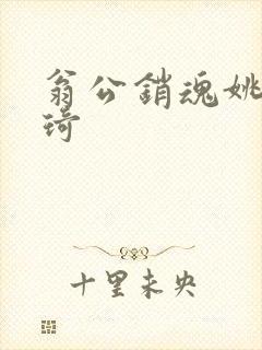 翁公销魂姚瑶琦琦