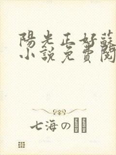 阳光正好苏玥玥小说免费阅读