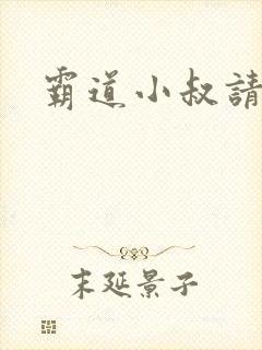 霸道小叔请轻撩