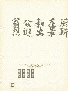 翁公和在厨房猛烈进出最新章节