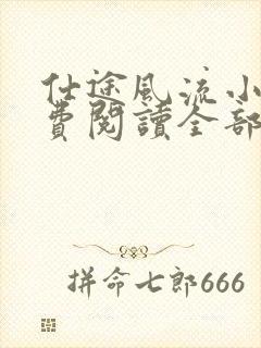 仕途风流小说免费阅读全部章节