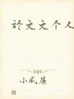 于文文个人简历