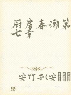 厨房春潮第三十七章